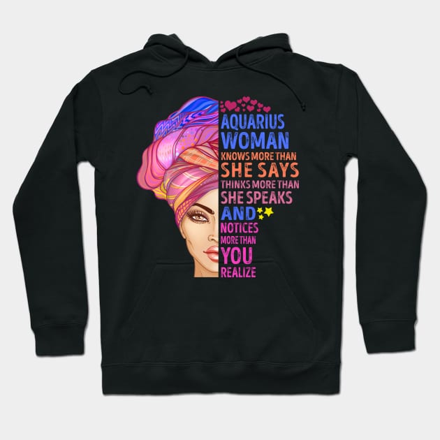 All Women Are Created Equal But Only The Best Are Born In Aquarius Hoodie by SusanFields